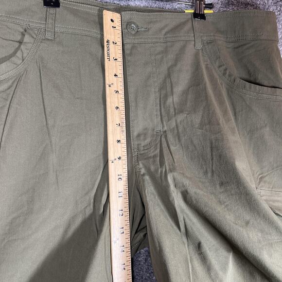 Boy Scouts of America Switchback Pants Mens 46 Green Convertible Zip Off Hiking - Picture 9 of 11